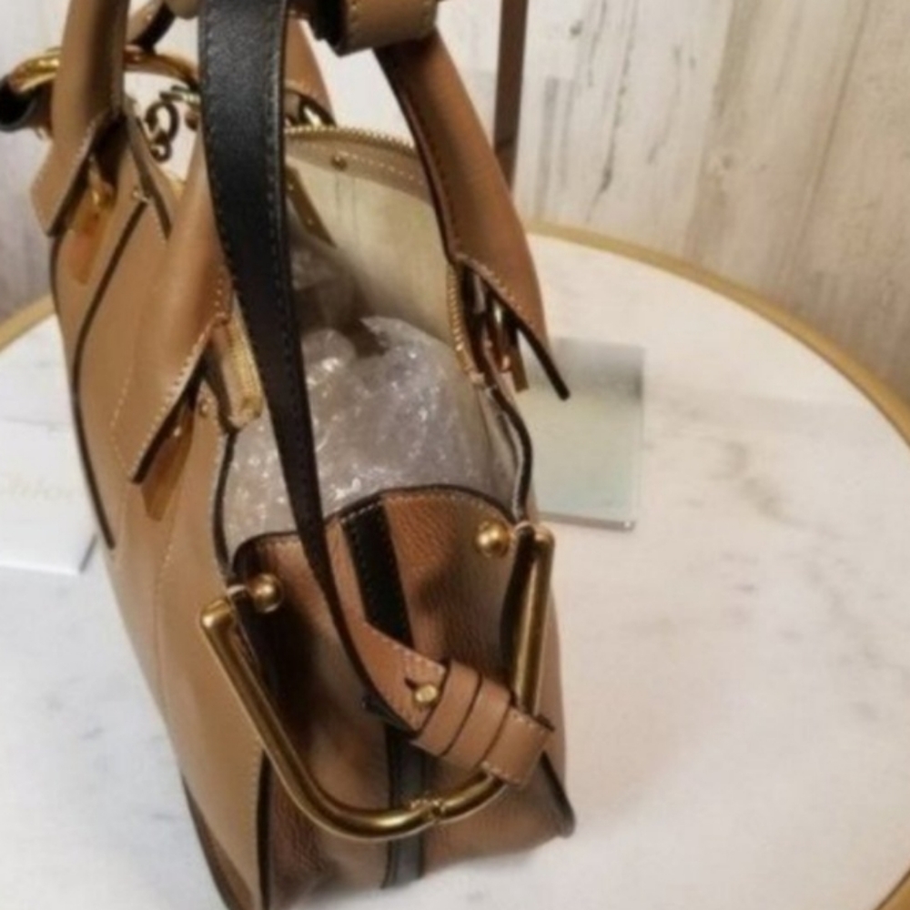 Chloe Hayley Bag Camel Brown - Picture 7 of 11